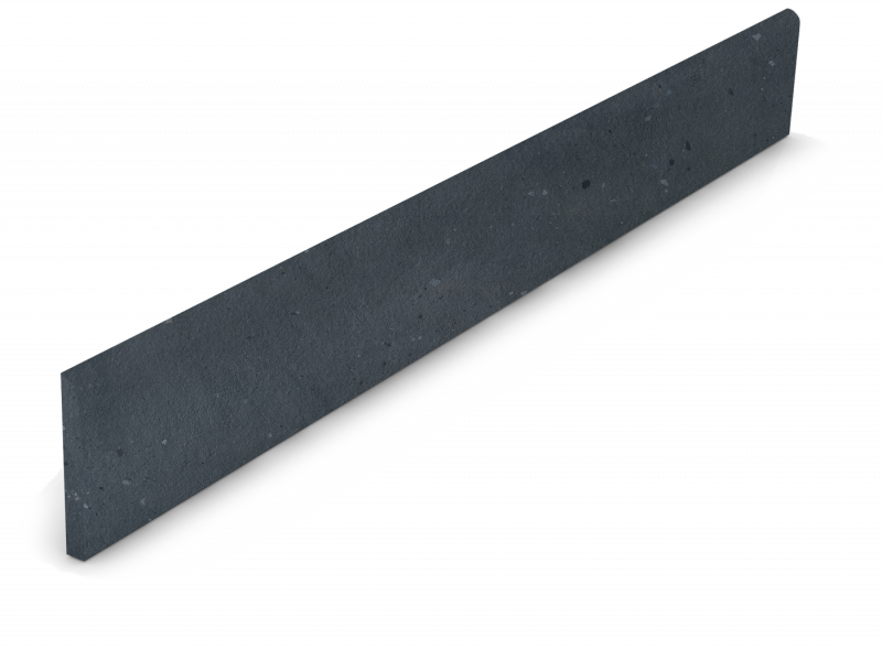 Anthrazitfarbenes Fliesenprofil