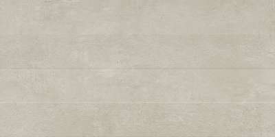 Helle Feinsteinzeugfliese in Betonoptik.